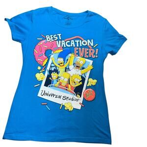 Universal Studios The Simpson family best vacation ever women t shirt size large